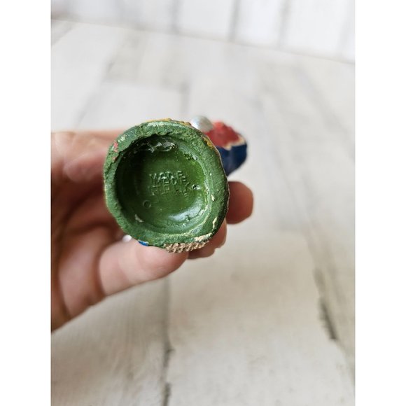 Vintage Italy Wiseman incense nativity mini village Xmas Italia fontanini - Picture 8 of 8